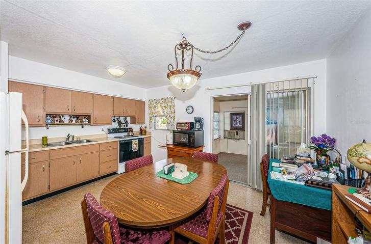 Kitchen and Eating Area