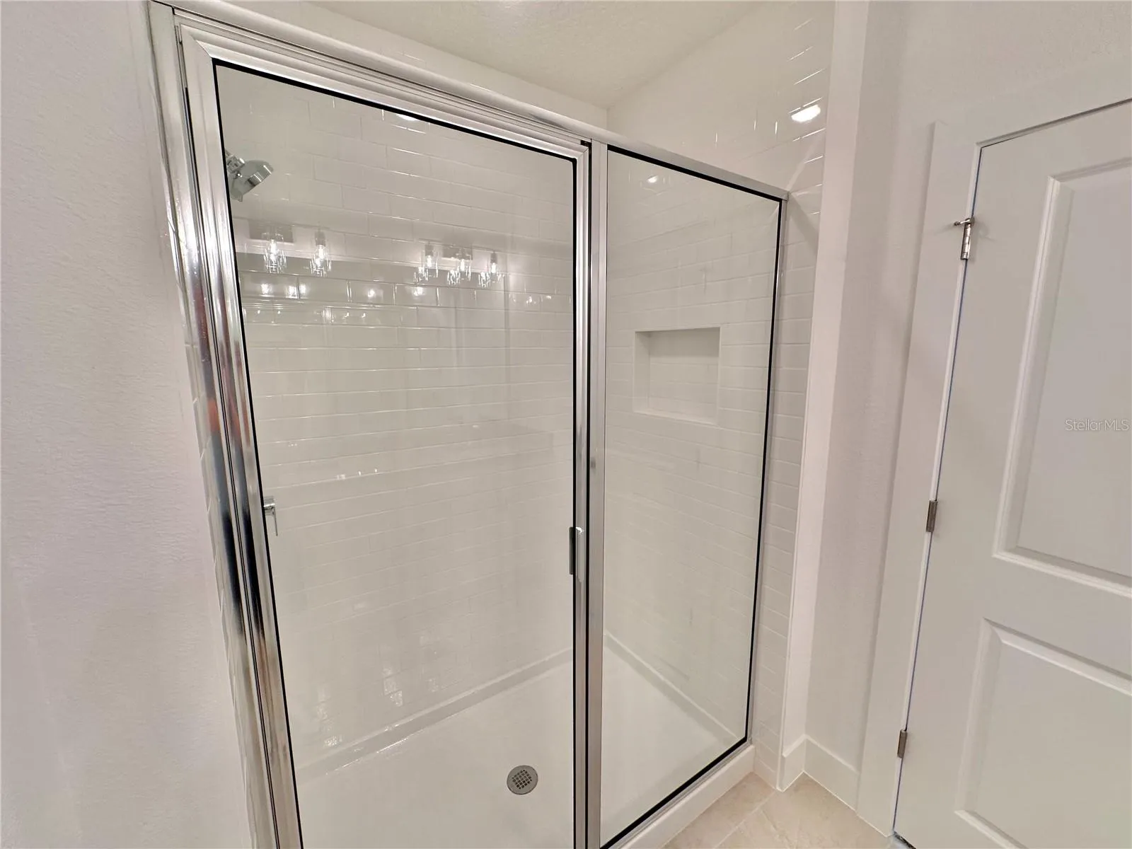 subway tile to ceiling