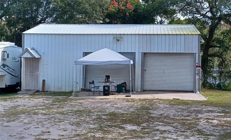 Garage and storage with roll-up doors