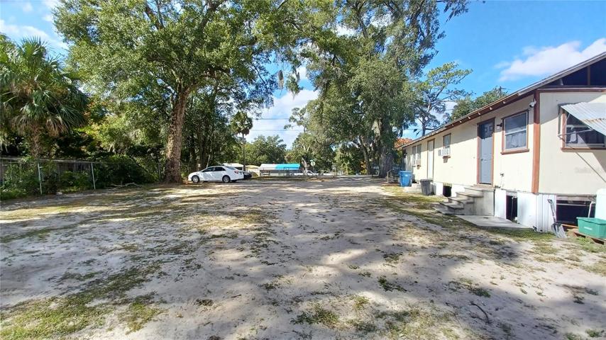 Lot view towards entrance