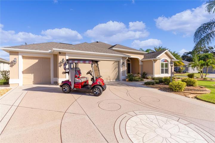 Custom driveway
