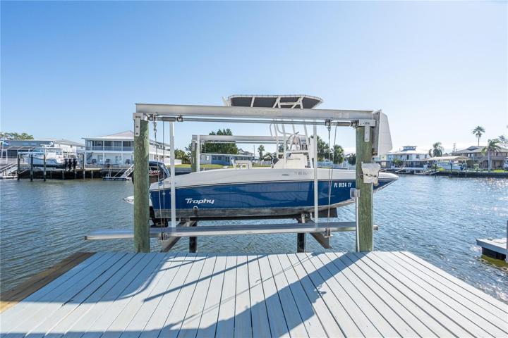 Dock and Power Boat Lift