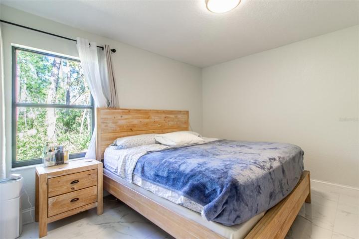 Large second bedroom, this is a king size bed.
