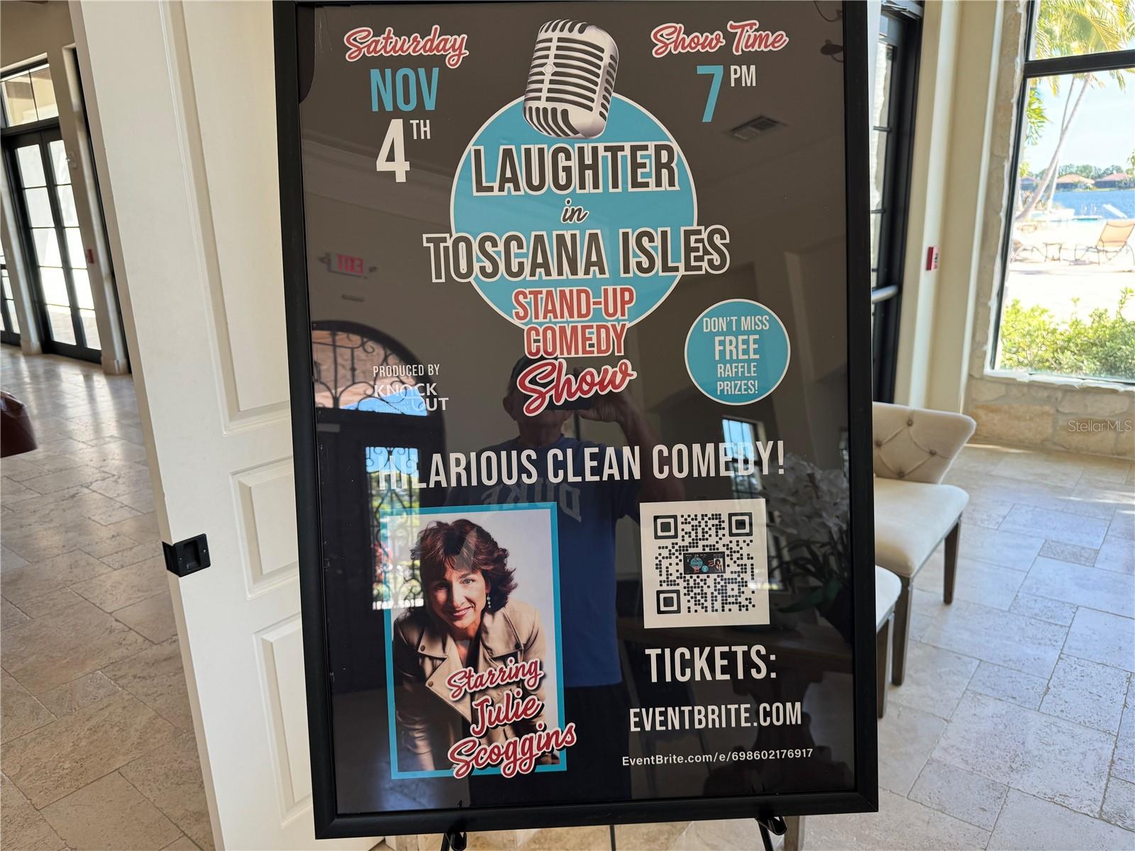 Entertainment in the clubhouse