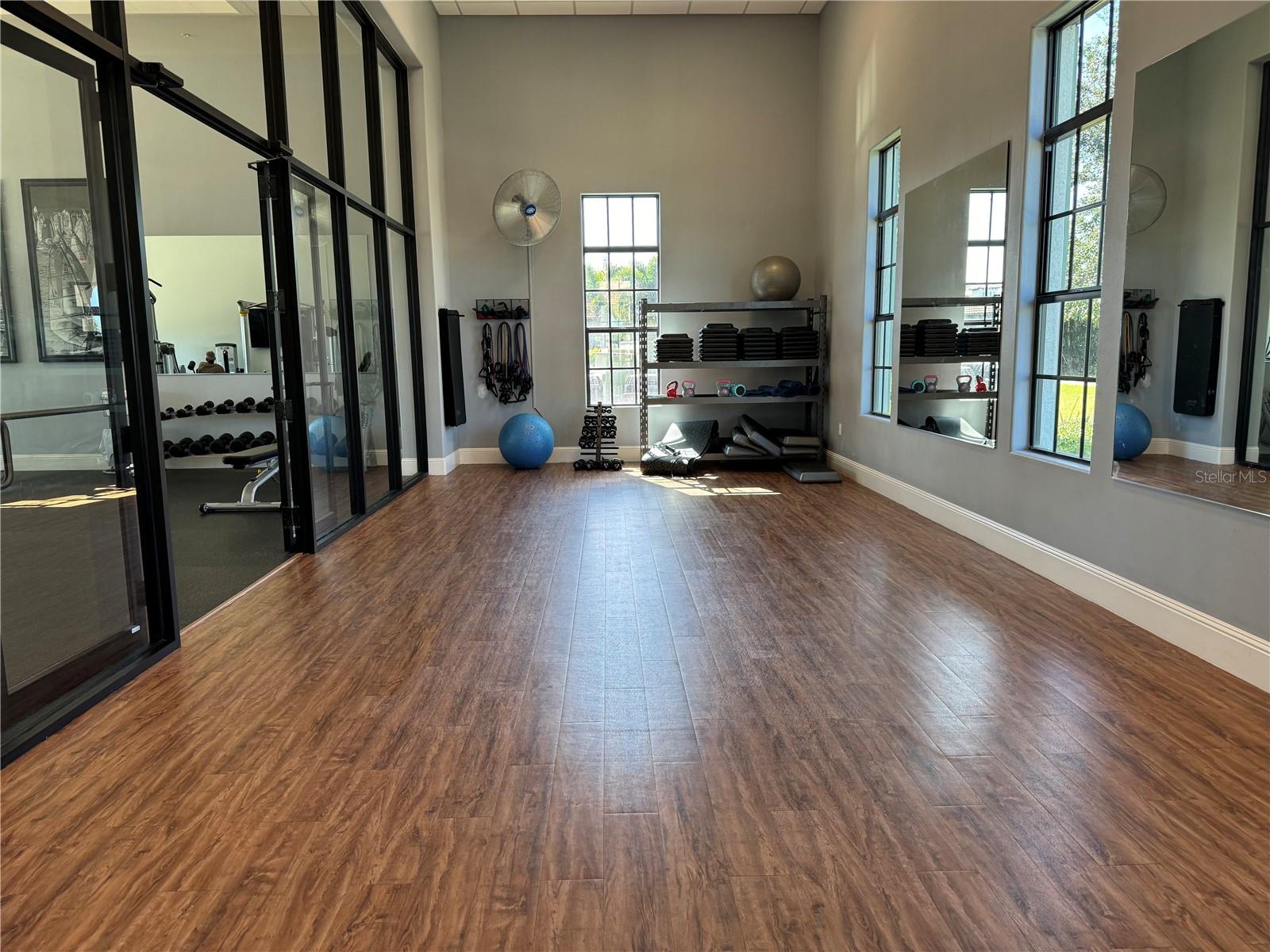 Aerobics/Yoga room