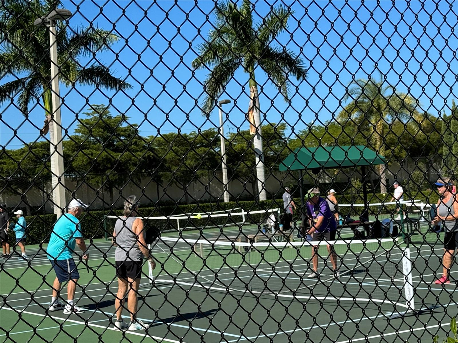 Tennis/pickle ball courts