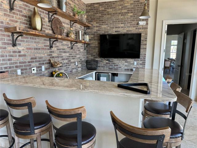 Community meeting area in Clubhouse