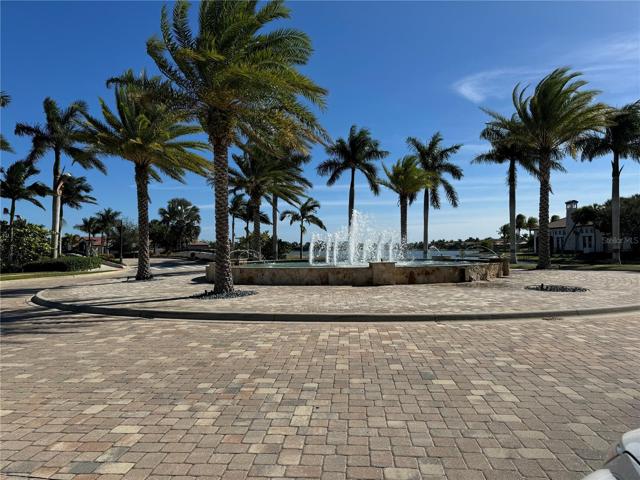 Beautiful community landscaping