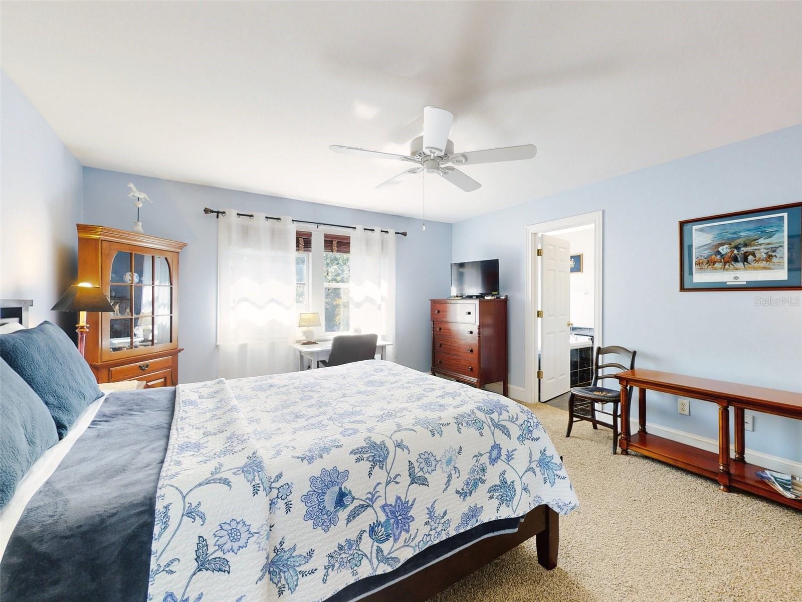 master bedroom upstairs