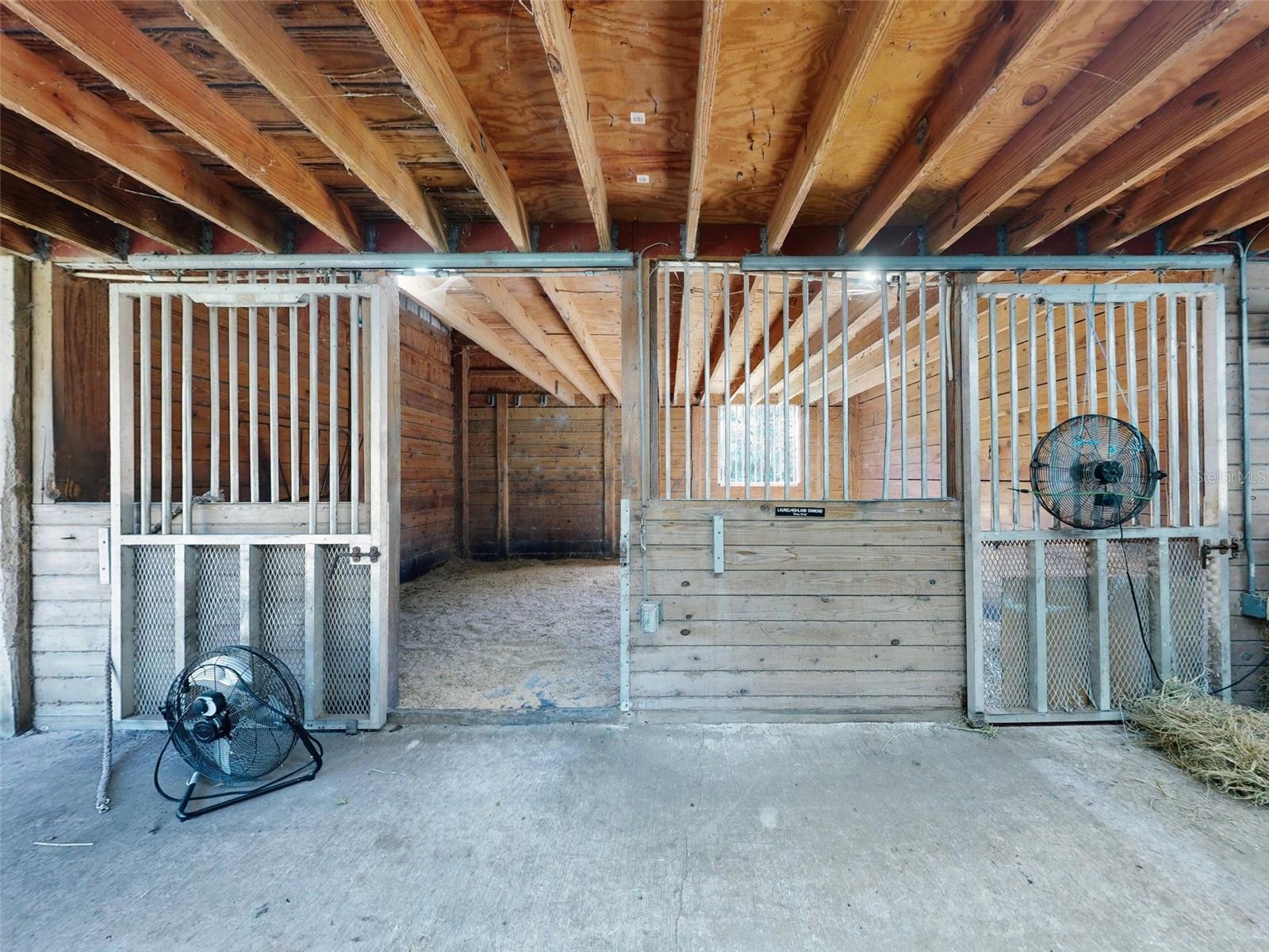 Horse stalls
