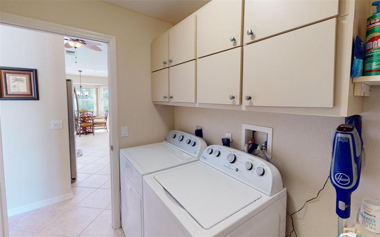 Laundry room.