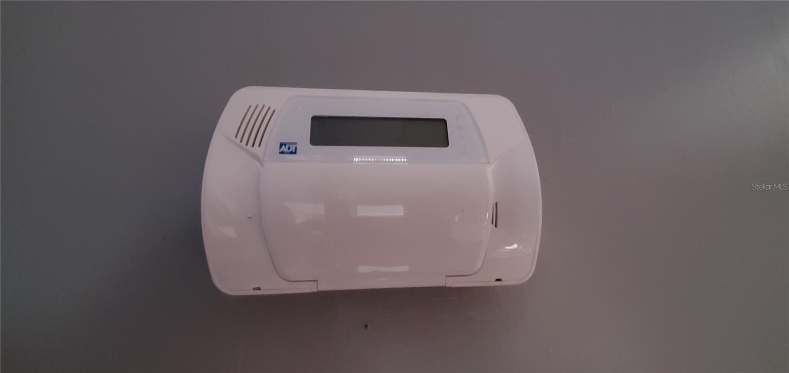 security system control panel (not active )