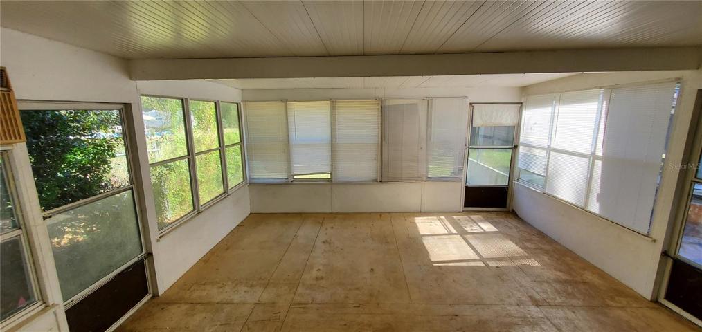 enclosed porch