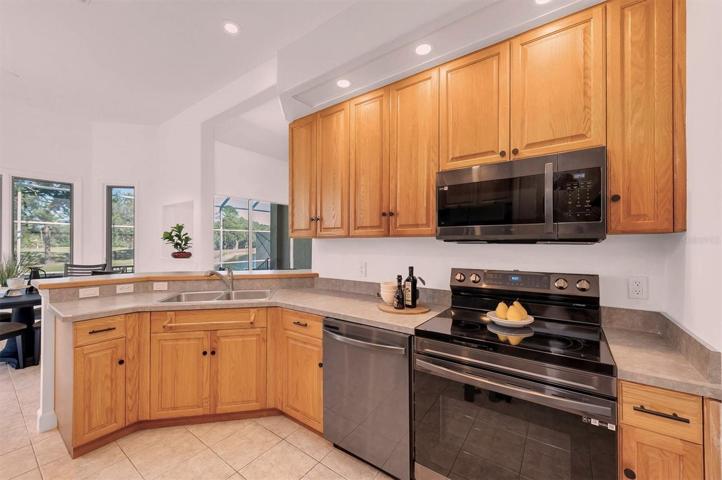 New appliances and lots of cabinet space for storage!