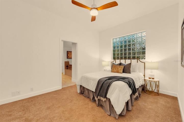 Second bedroom located next to the main bath and next to another full bath in the hallway!