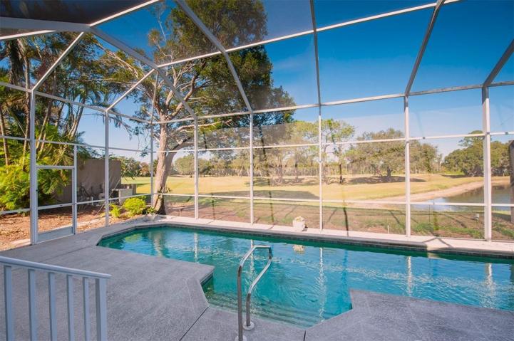 Large in ground pool that is not heated!