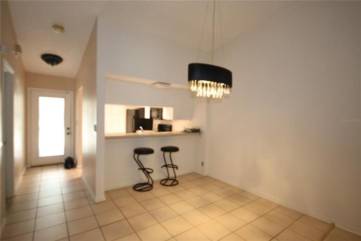 View of Dining Room from Florida Room