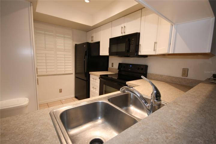 View of Kitchen from Dining Room