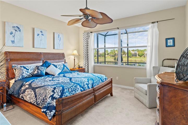 Primary Bedroom with water view