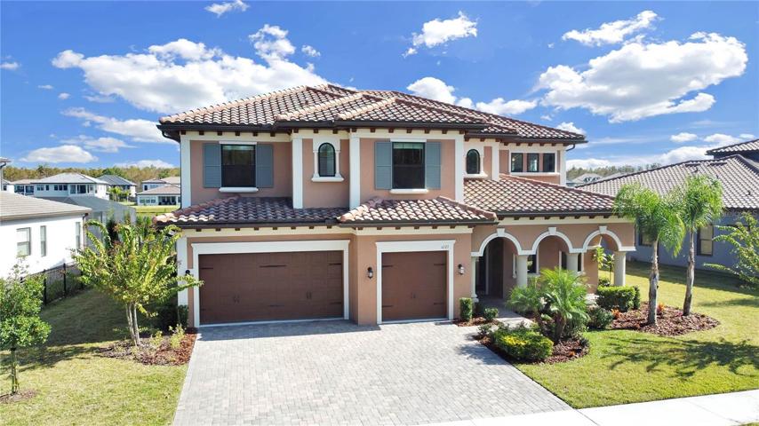 Mediterranean inspired exterior