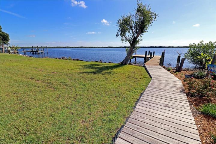 Pathway to dock