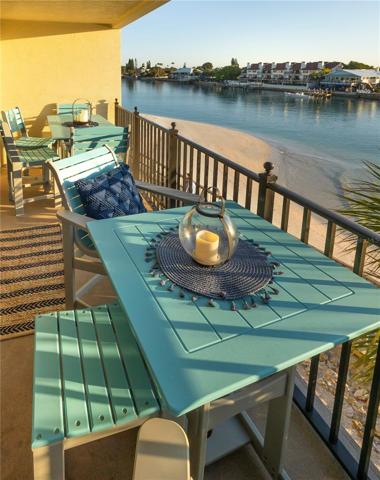 The balcony overlooks the intracoastal beach area and the new boardwalk that goes around the entire resort.