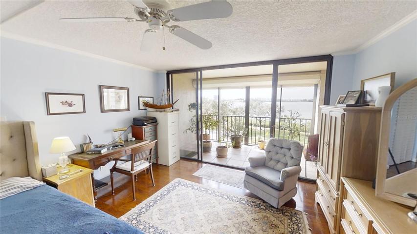 Primary Bedroom with Bay view