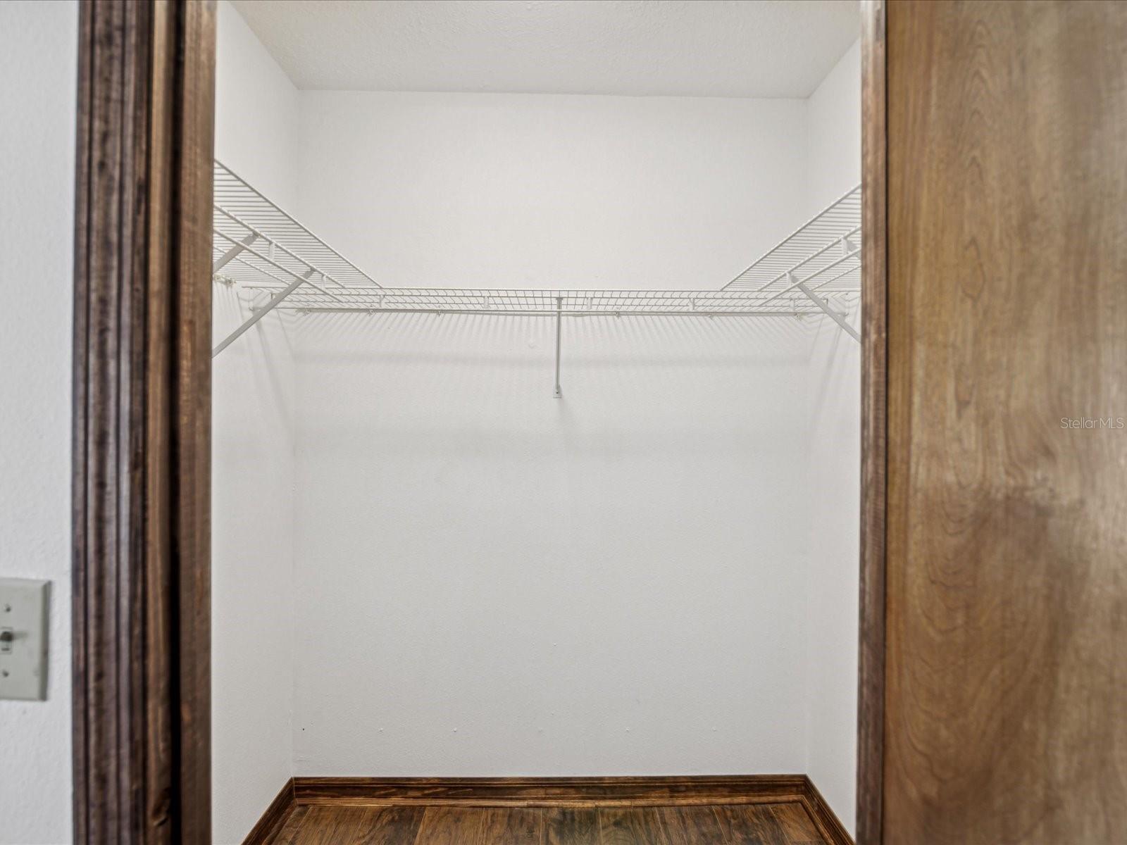 bedroom 2 walk in closet