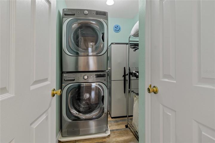 Washer & dryer Second Floor