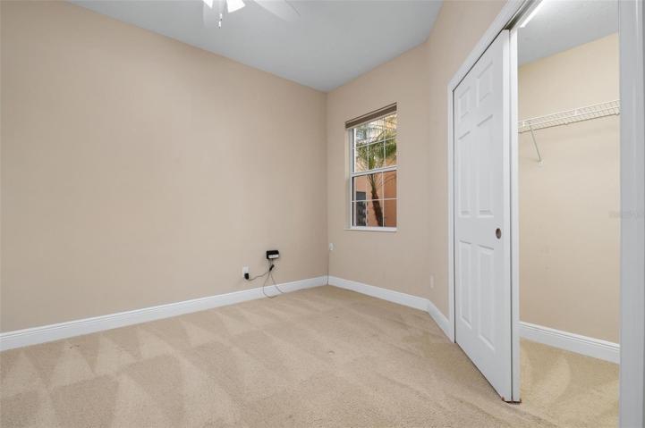 Bedroom 3 with walk-in closet