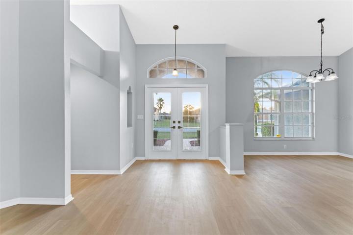 Entry Way with open layout