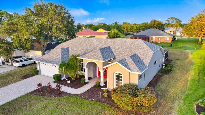 Exterior Drone View
