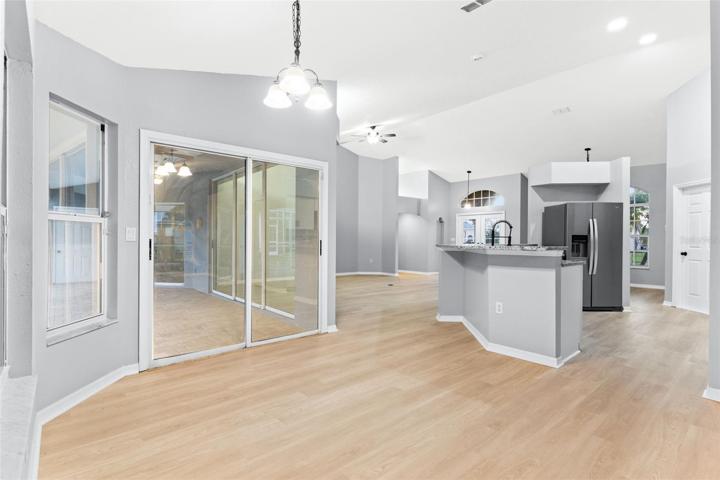 Kitchen & Dinning Area Open concept