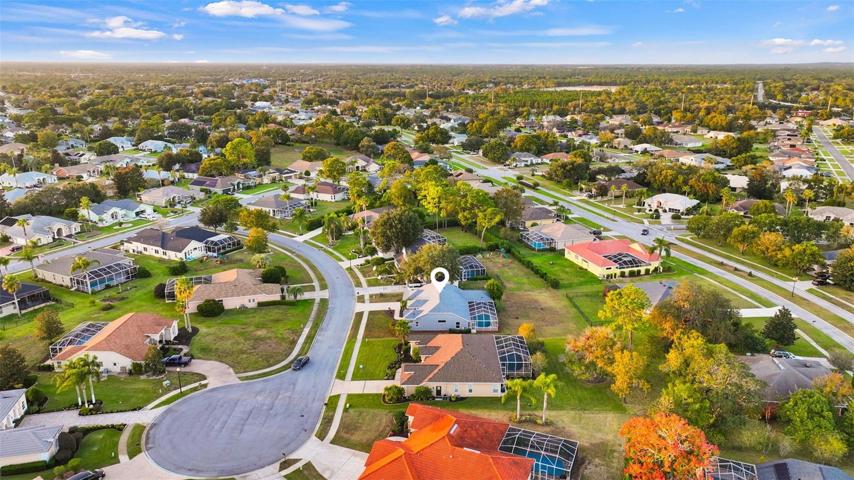 Exterior Drone View