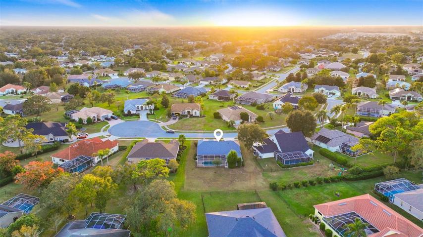 Exterior Drone View
