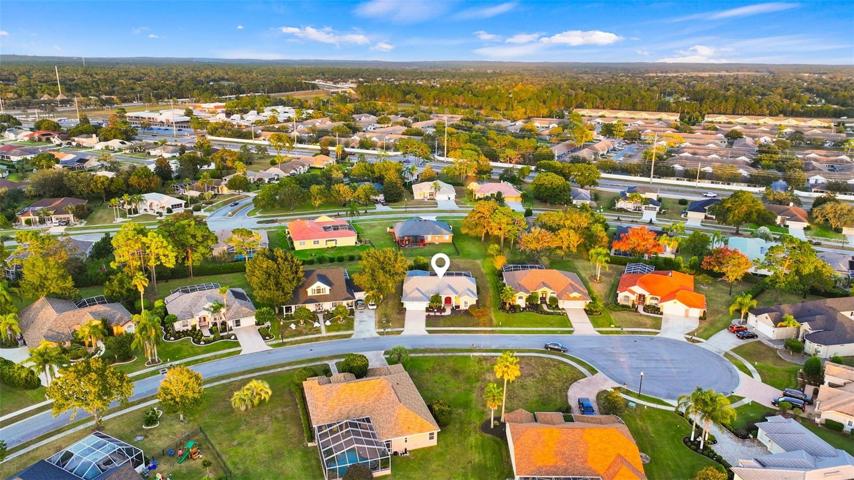 Exterior Drone View