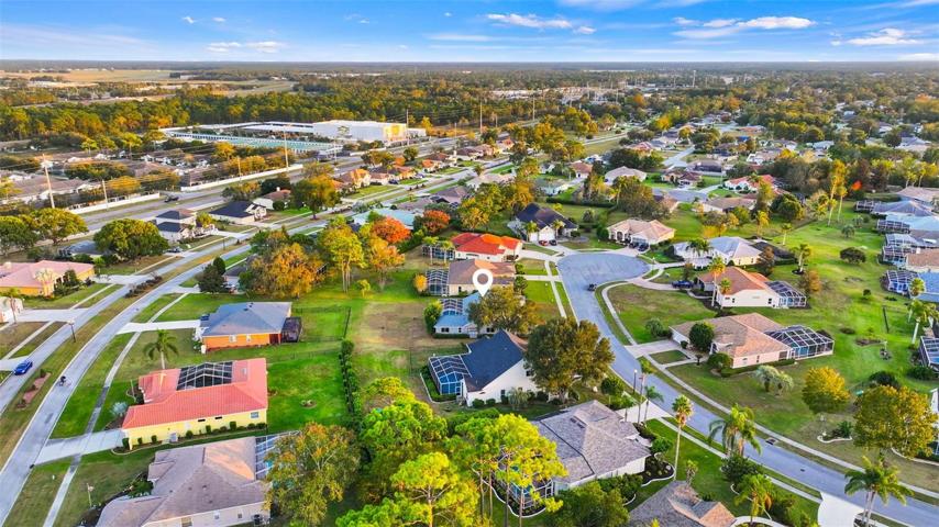 Exterior Drone View