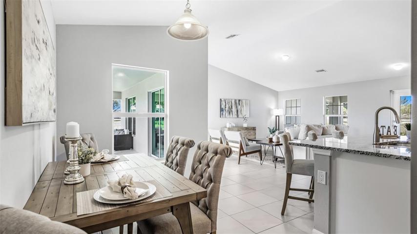 DINING ROOM *DISCLAIMER: Renderings, Photos, Virtual Tours are of like model and are used for display purpose only, actual property may vary.
