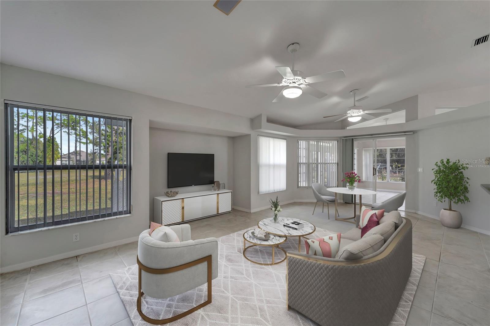 Virtually Staged: Family Room 2