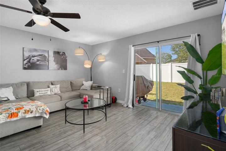 Living Room from Main Bedroom Door