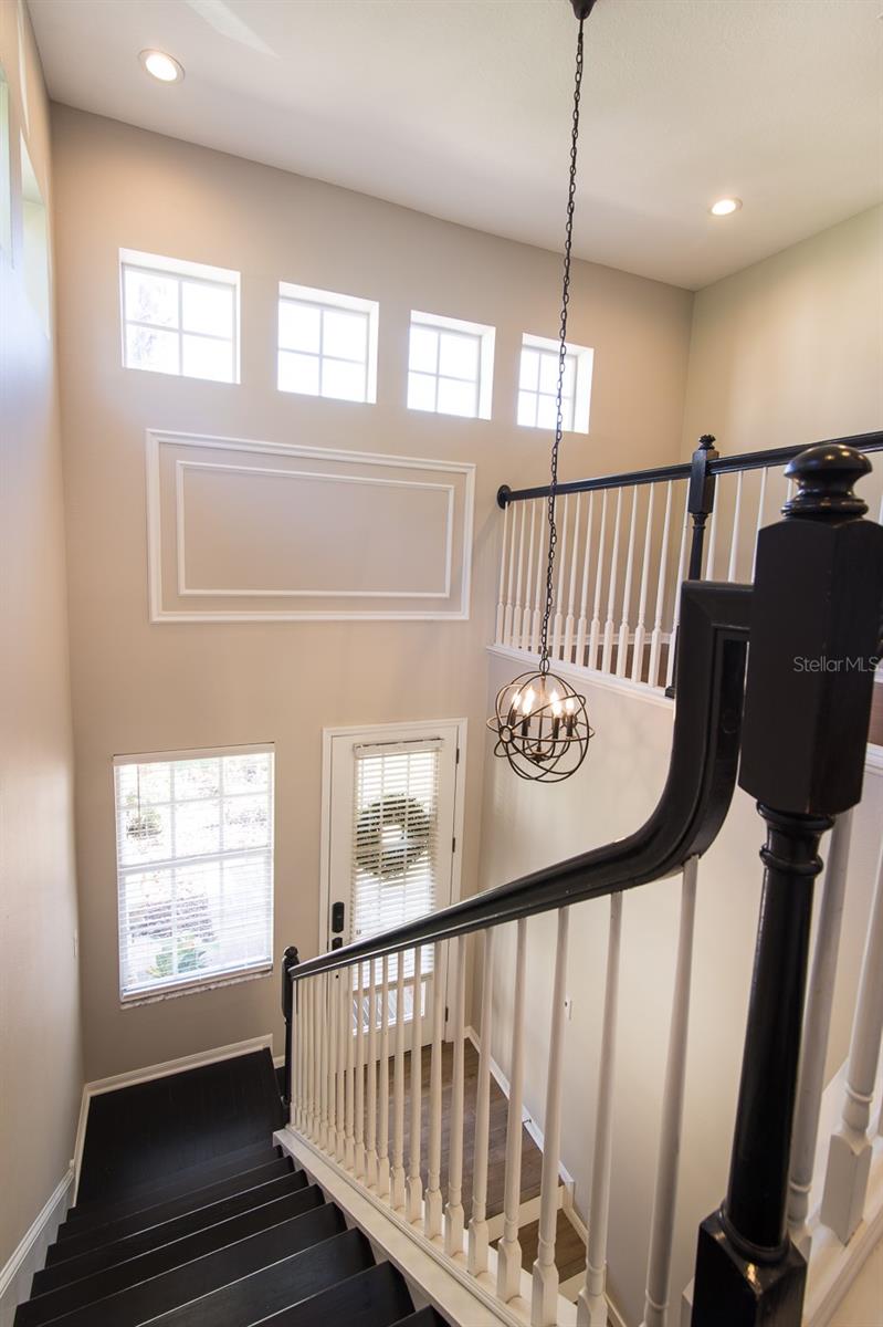 Gorgeous Entry, Tall Ceilings