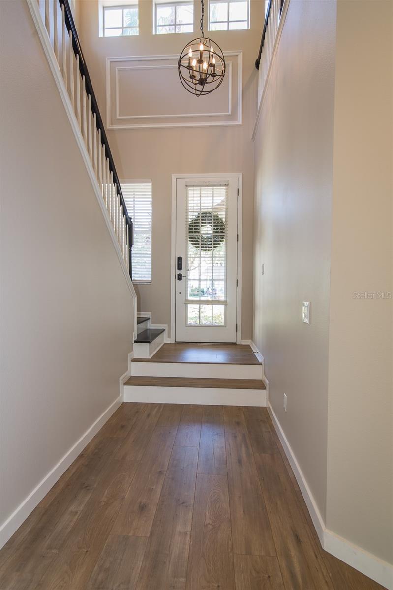 Freshly painted and new flooring