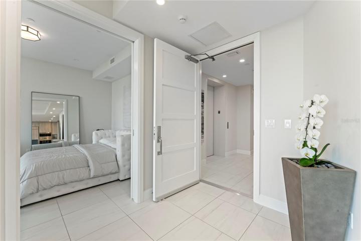 Entry, Bedroom 3 in view