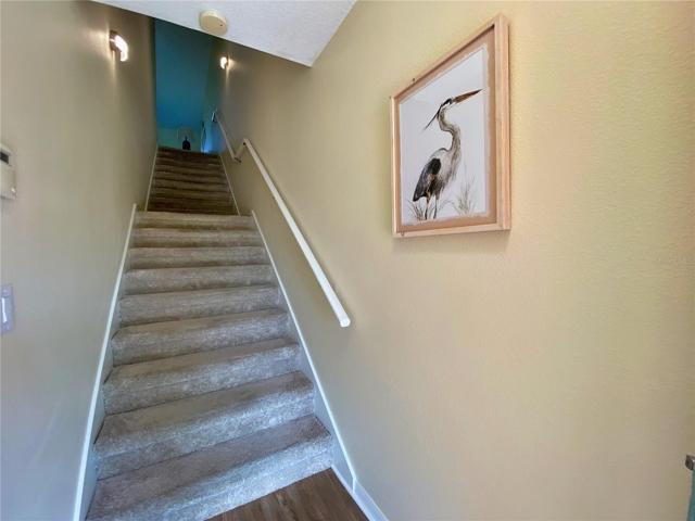 Stairs with Landing into Condo