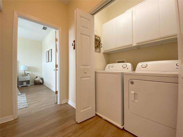 Washer/Dryer. Laundry Closet