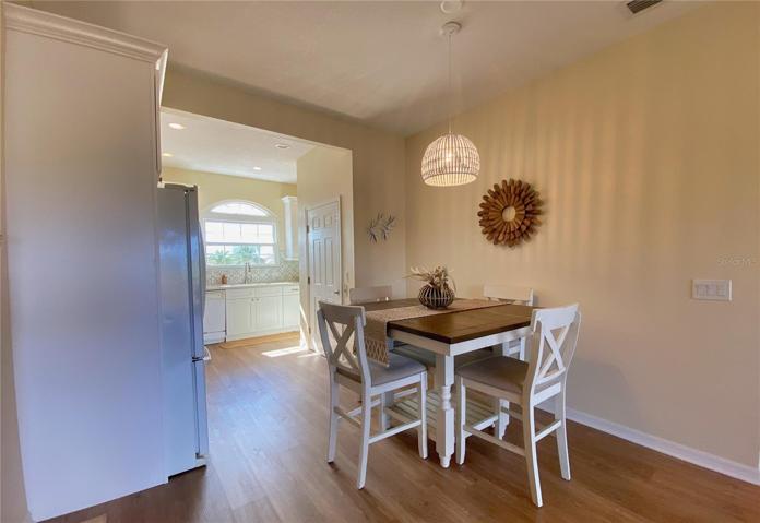Dinette Area in Kitchen