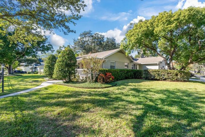Fenced quarter acre lot