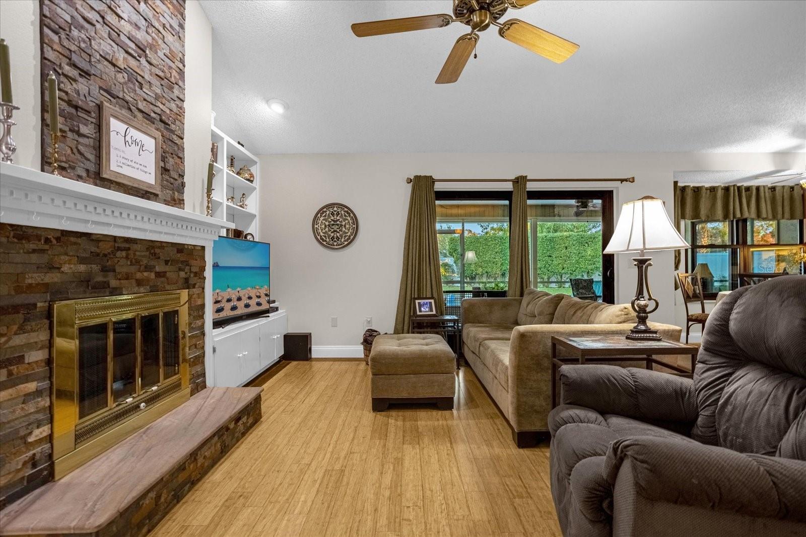 Family Room Fireplace