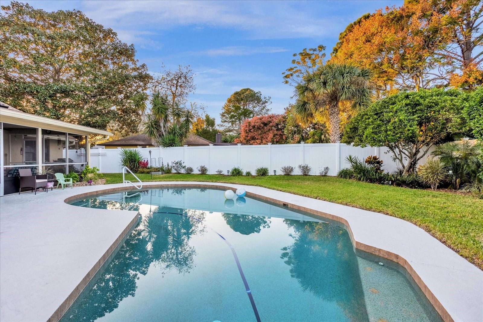 Pool View showing Fencing