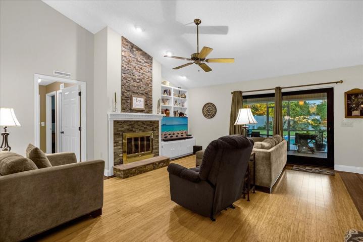 Family Room Slider to Lanai